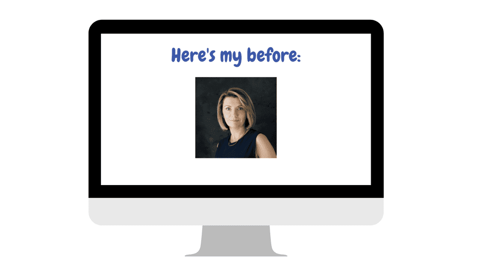 How To Remove A Background From A Headshot before picture