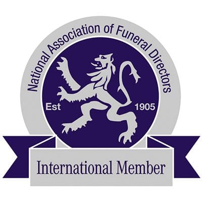 British National Association of Funeral Directors International Member Logo -Eimer Duffy FIT Social Media